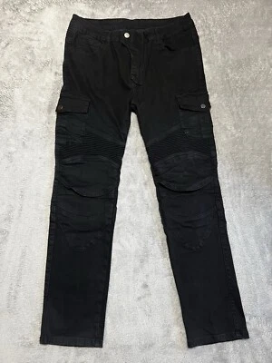 Winx Wheels Motorcycle Jeans Men's Black 36x29 Extra Padding & Flex Joints - Image 1 of 4