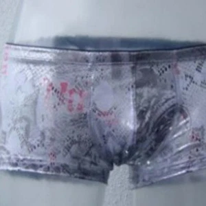 Mini Boxer MY18 SI2 Chome Python Plata Metalizada L'HOMME INVISIBLE S L XL - Imagen 1 de 4