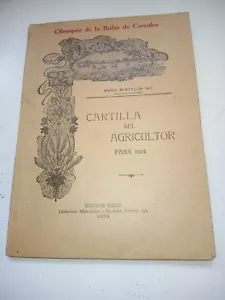 ALTE ARGENTINISCHE OFFIZIELLE BAUERNBROSCHÜRE FÜR 1924 TRIUMFO MC KORMICK ÖLZIEHANZEIGEN - Bild 1 von 14