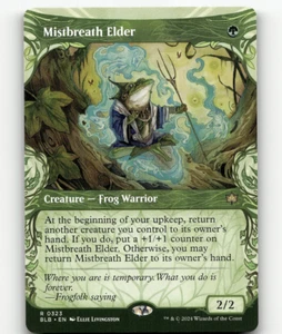 MTG Mistbreath Elder (Vetrina) #323 - Bloomburrow - Foto 1 di 1
