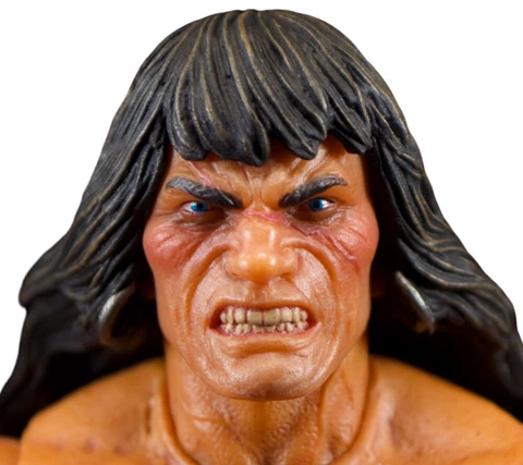 Mezco One:12 CONAN THE BARBARIAN - HEAD SCULPT ANGRY Cover