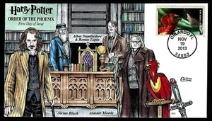 USA, SCOTT # 4829, COLLINS FDC COVER 2013 HARRY POTTER ORDER OF THE PHOENIX - Picture 1 of 1