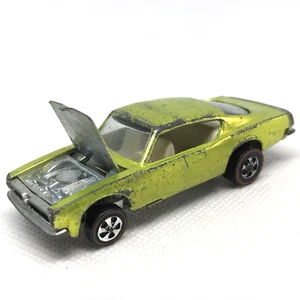 Hot Wheels Redline Custom Barracuda Hybrid Antifreeze 1967 White Int. Hong Kong - Picture 1 of 12