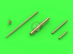 Tubo Pitot Master 1/144, base de antena, barriles de 23 mm y 37 mm para MiG-15 AM-144-026 - Imagen 1 de 1