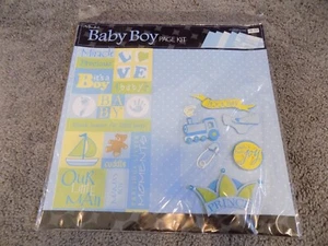 NEU The Paper Studio 12 x 12 Sammelalbum Seite Kit ~ Baby Junge # 331553 - Bild 1 von 5