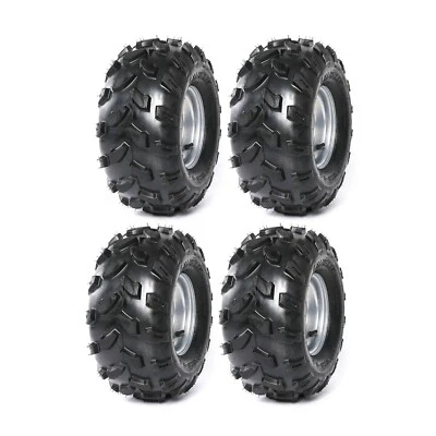 [4] Llanta de neumático 18x9,5-8 18x9,50-8 ruedas de 8" 4x110 mm para carro de golf ATV Go Kart Quad Foto 1 de 4
