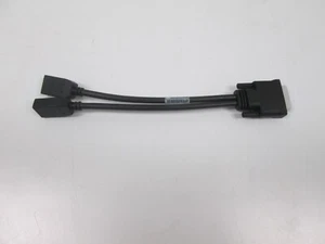 HP DMS-59 to Dual Display Port Adapter 635428-001 Black Cable - Photo 1/4