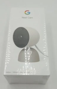 Google Nest Cam Indoor Wired Security Camera 2nd Gen - Picture 1 of 6