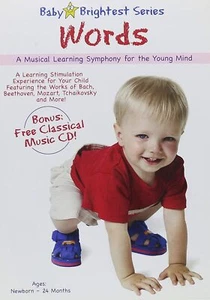 Baby Brightest Series: Words (DVD, 2006, 1 DVD Disc with Music + Visuals) - Picture 1 of 2