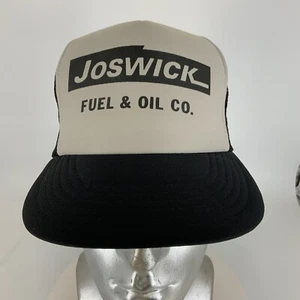 Vintage Joswick_ Fuel & Oil Co. Trucker Hat Designer Award Fuel Gas - Picture 1 of 10