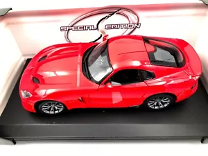 1:18 Maisto - Dodge Viper SRT GTS 2013 - rot - Art. 31128 - - Picture 1 of 5