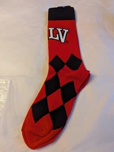 Big diamond Nevada Las Vegas, UN Athletic Socks Black & White Logo NCAA DWK - Picture 1 of 9
