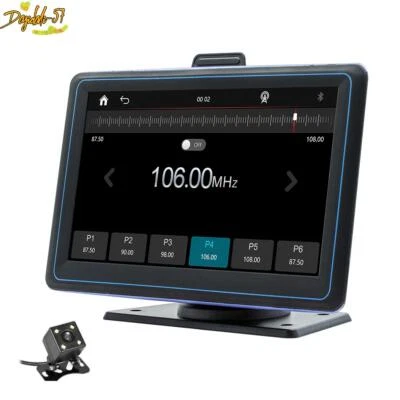 Reproductor de MP5 para automóvil radio estéreo pantalla táctil espejo enlace BT para Carplay Android automático Foto 1 de 4