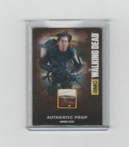 WALKING DEAD SEASON 4 PART 2  PROP CARD #M52 FEATURING GLENN