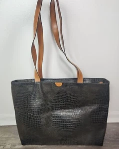 Bric's große Reisetasche braun Leder geprägt - Bild 1 von 11