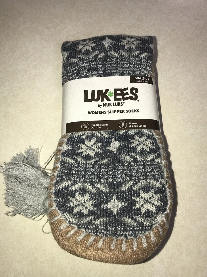 NOVAS MEIAS CHINELO LUK EES MUK LUKS VARIAÇÕES pequenas/médias P/M (5-7) - Imagem 1 de 1