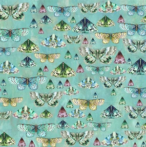 DESIGNERS GUILD STOFF CHARONDA JADE SCHMETTERLING DESIGN FDG2565/01 - Bild 1 von 1