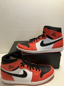 New Air Jordan 1 Retro High Rare Air Max Orange Black Size 18 332550 800 - Picture 1 of 7