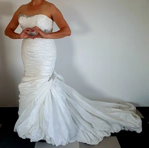Brautkleid Hochzeitskleid Maggie Sottero US Gr 12 38 - 44 durch Corsage 40 - 44 - Bild 1 von 5