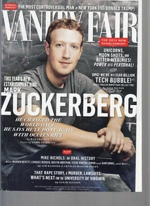 Vanity Fair--Oct. 2015 Zuckerberg-----97 - Picture 1 of 1