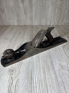 Antique Union No. 6 Wood Plane Smooth Bottom Wood Handle Knob Decor Untested - Picture 1 of 14