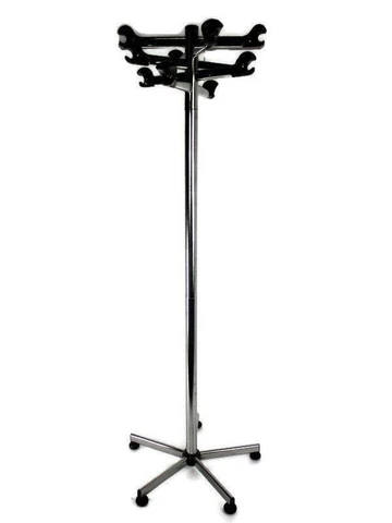 Vintage Design  Hall Tree Coat Hat Rack Stand Atomic Mid Century Modern Chrome H Cover