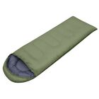 Outdoor Envelope Sleeping Bag Portable Lightweight Warm Camping Hiking Green New