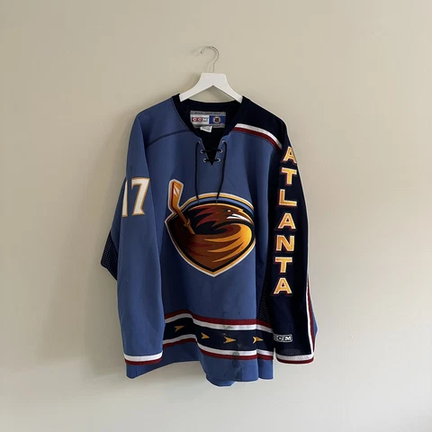 Vintage CCM NHL Atlanta Thrashers Ilya Kovalchuk Hockey Jersey Cover
