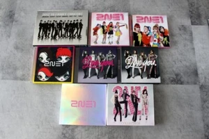 SET x8 2NE1 Japan CD DVD Collection BEST NOLZA NOLZA Go away NO PHOTOCARD - Picture 1 of 13
