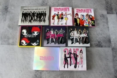 SET x8 2NE1 Japan CD DVD Collection BEST NOLZA NOLZA Go away NO PHOTOCARD - Image 1 of 4