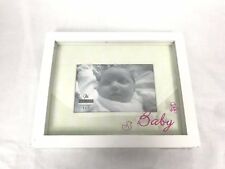 Baby Picture Frame - White/Green/Pink - Newborn - Baby Shower Gift - Nursery