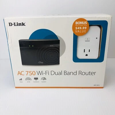 D-Link AC750 Wi-Fi Dual Band Router Model: DKT-201L Open Box - Image 1 of 4