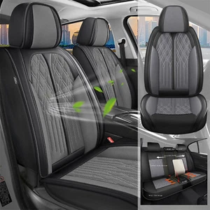 Car 5-Seat Covers For Nissan Juke 2011-2017 PU Leather Front & Rear Cushion Set - Picture 1 of 8