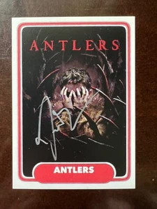 Antlers JESSE PLEMONS SIGNED One of a Kind Card - RARE - Picture 1 of 1