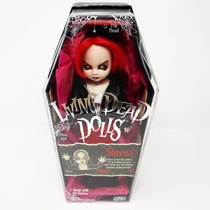 Figura de muñeca punk Mezco Toyz Living Dead 2002 serie 3 muñecas Sheena 10" en caja - Imagen 1 de 12