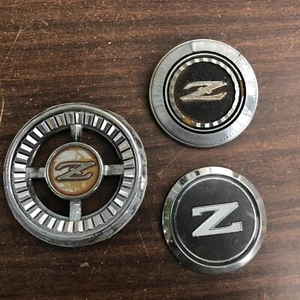 Datsun 240z 260z 280z c pillar hood emblem lot - Picture 1 of 2