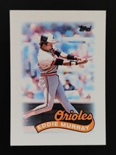 ⭐💥🔥1989 Topps Leaders Mini Eddie Murray 44 Orioles⭐💥🔥