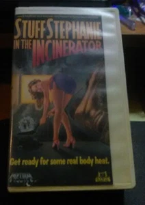 STUFF STEPHANIE IN THE INCINERATOR Media/Troma VHS - Picture 1 of 7