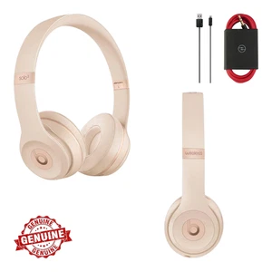 Beats by Dr. Dre Solo3 Wireless On the Ear Headphones - Matte Gold - Good - Picture 1 of 3