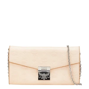 MCM Vicetos Chain Wallet Purse Women 【Used】 - Picture 1 of 10