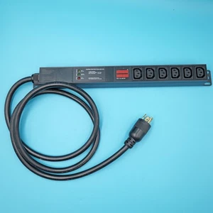 Unité de distribution d'énergie PDU 250V 50/60Hz 30A 6 prises puissance max 7500W - Photo 1/5