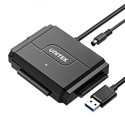 SATA/IDE to USB 3.0 Adapter, IDE Hard Drive Adapter Kit Recovery Converter fo... - Image 1 of 4