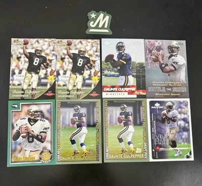 Bundle Of 8 1999 Daunte Culpepper Rookie Cards Minnesota Vikings - Image 1 of 2