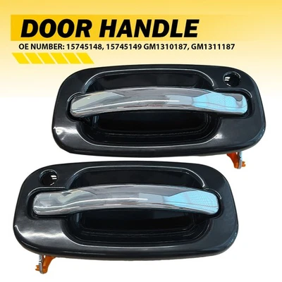 For 2003-05 2006 Cadillac Escalade W/Keyhole Outer Door Handle Front Left Right - Изображение 1 из 4