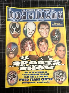 RARE Vintage Mexican Magazine Box y Lucha 2001 #2532 El Solitario Atlantis - Bild 1 von 3