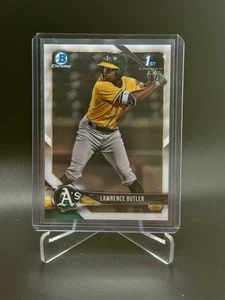 2018 Bowman Draft Lawrence Butler 1st Bowman Rookie RC Paper Prospect #BD-4 - Picture 1 of 2