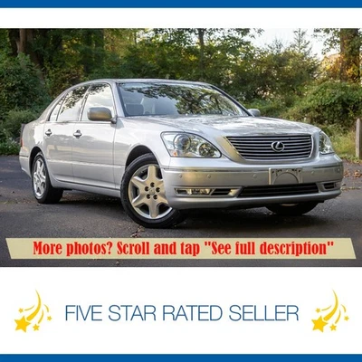 2004 Lexus LS 430 430 Low 56k 1 Owner Premium Package Serviced We ship! - Image 1 of 4