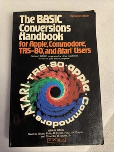 Basic Conversions Handbook for Apple, Commodore, TRS-80 and Atari Users 1984 2nd - Picture 1 of 6