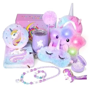 Unicorns Gifts for Girls Age 5 6 7 8 9 10 Years Old, Kids Unicorn Toy with  - Picture 1 of 7
