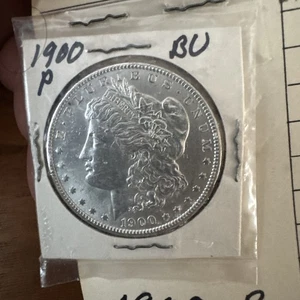 1900 P Morgan Silver Dollar BU Uncirculated - Picture 1 of 8